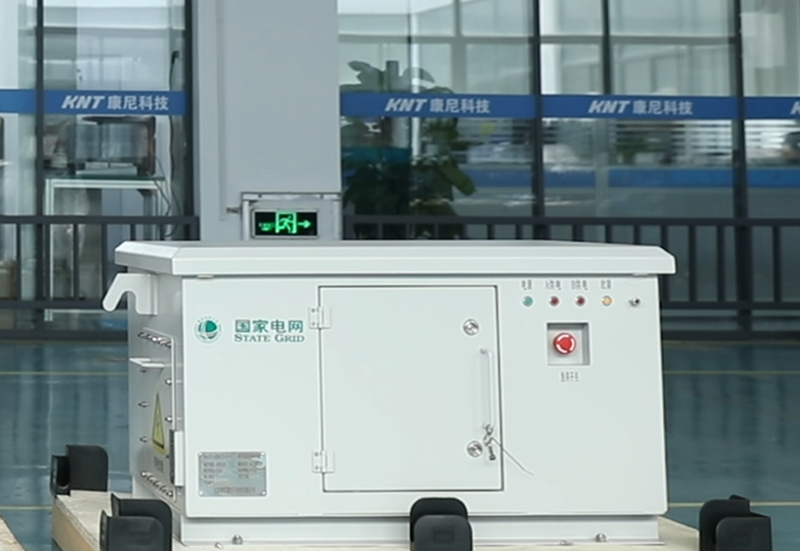 KN-EPA-LV690_125-S1臥式智能一體式岸電樁（平臺(tái)掃碼）